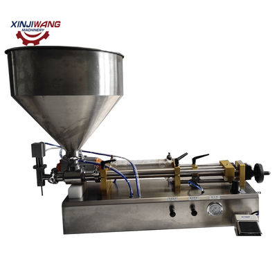 kwaliteit  Semi Automatic Food Tomato Sauce Honey Vegetable Oil Essential Oil Filling Machine Filler With Good Price fabriek